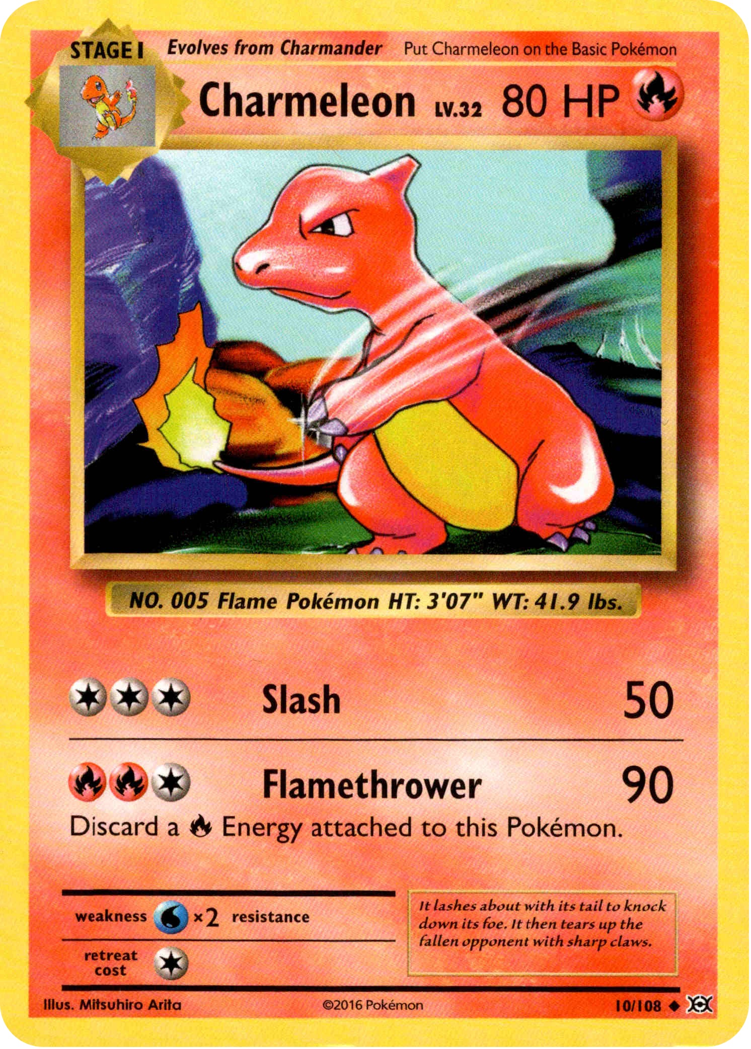 Charmeleon - 10/108 - Evolutions - Card Cavern