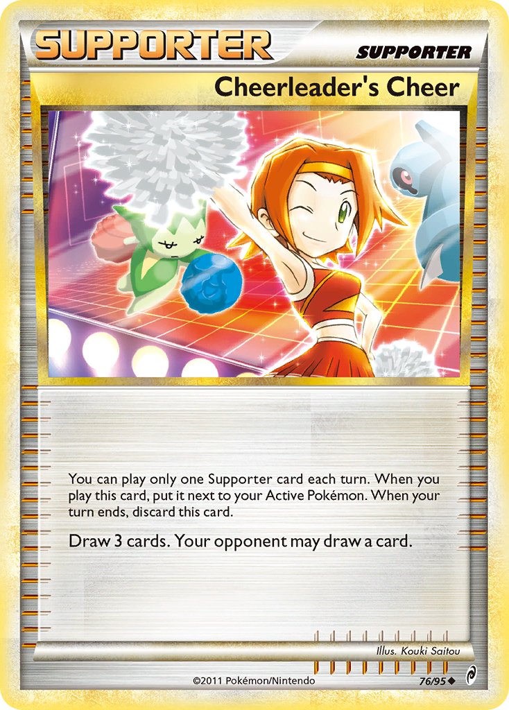 Cheerleader's Cheer - 76/95 - Call of Legends - Card Cavern