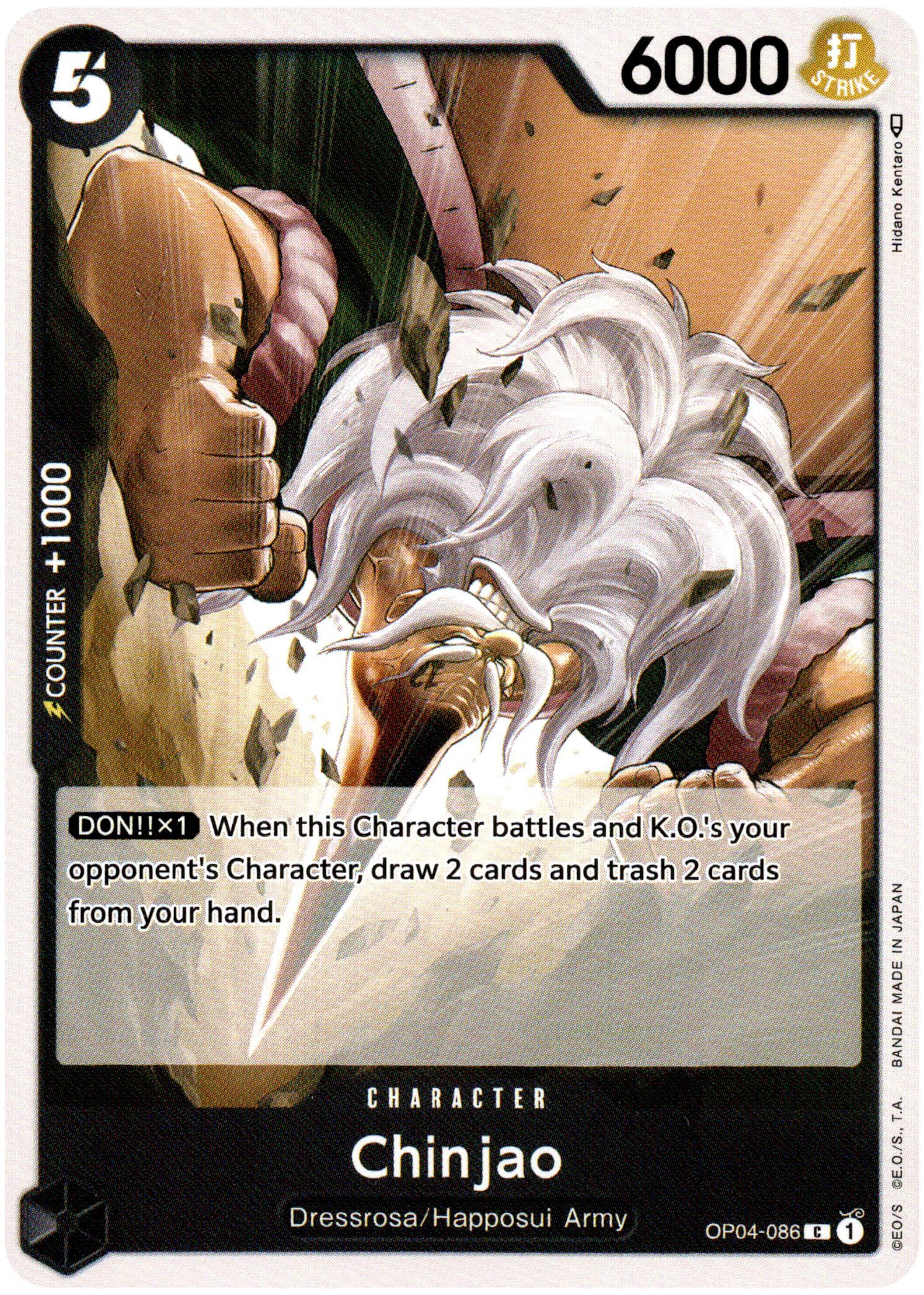 Chinjao - OP04-086 C - Kingdoms of Intrigue - Card Cavern