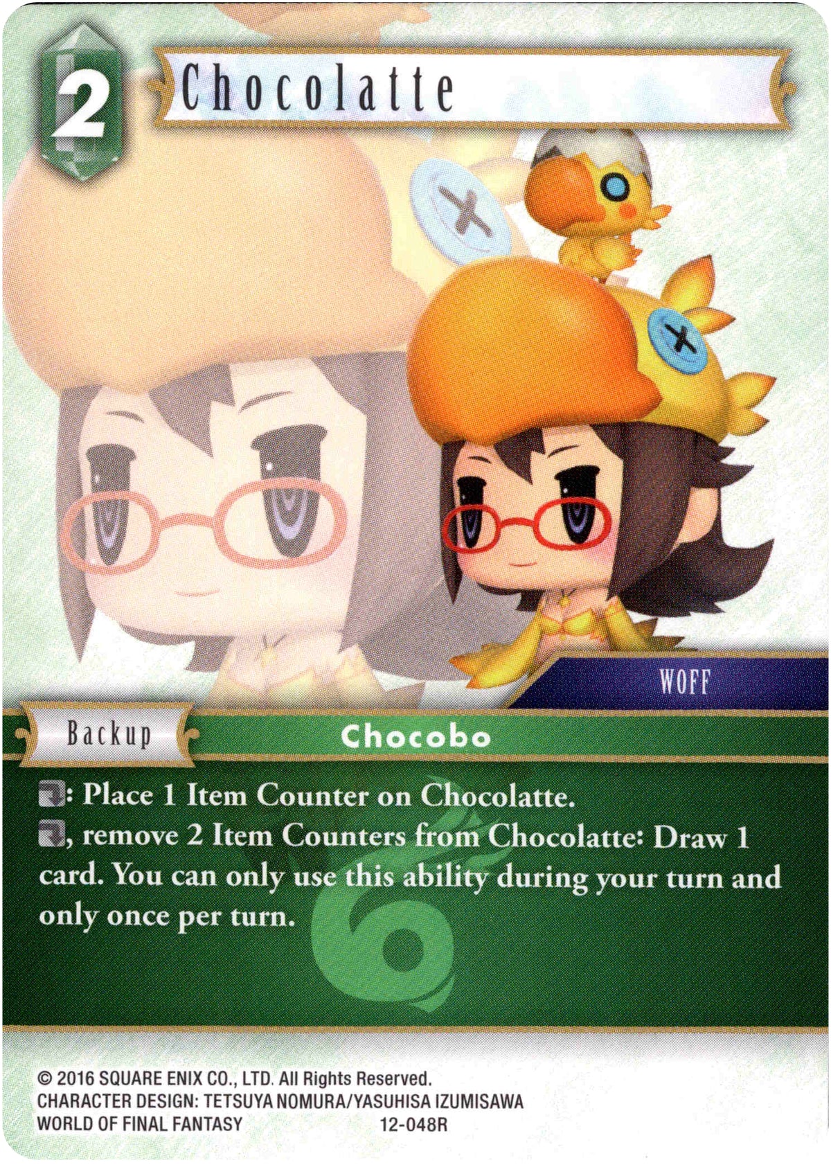 Chocolatte - 12-048R - Opus XII - Card Cavern