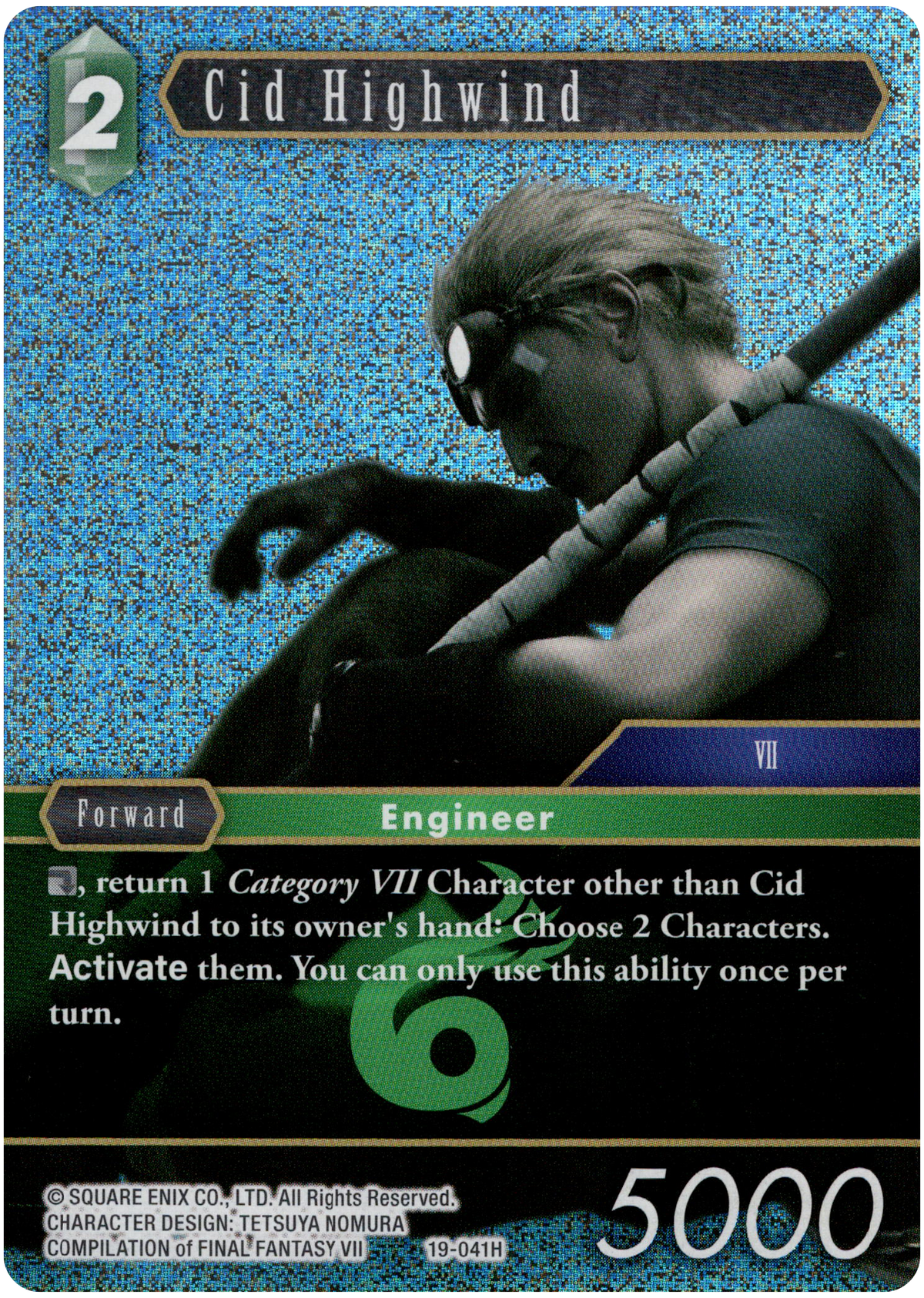 Cid Highwind - 19-041H - From Nightmares - Foil - Card Cavern