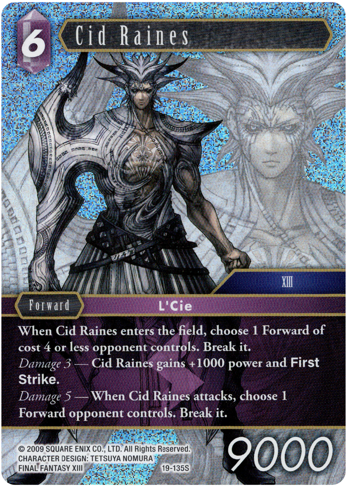 Cid Raines - 19-135S - From Nightmares - Foil - Card Cavern