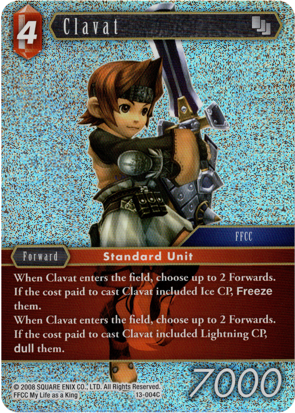 Clavat - 13-004C - Opus XIII - Foil - Card Cavern