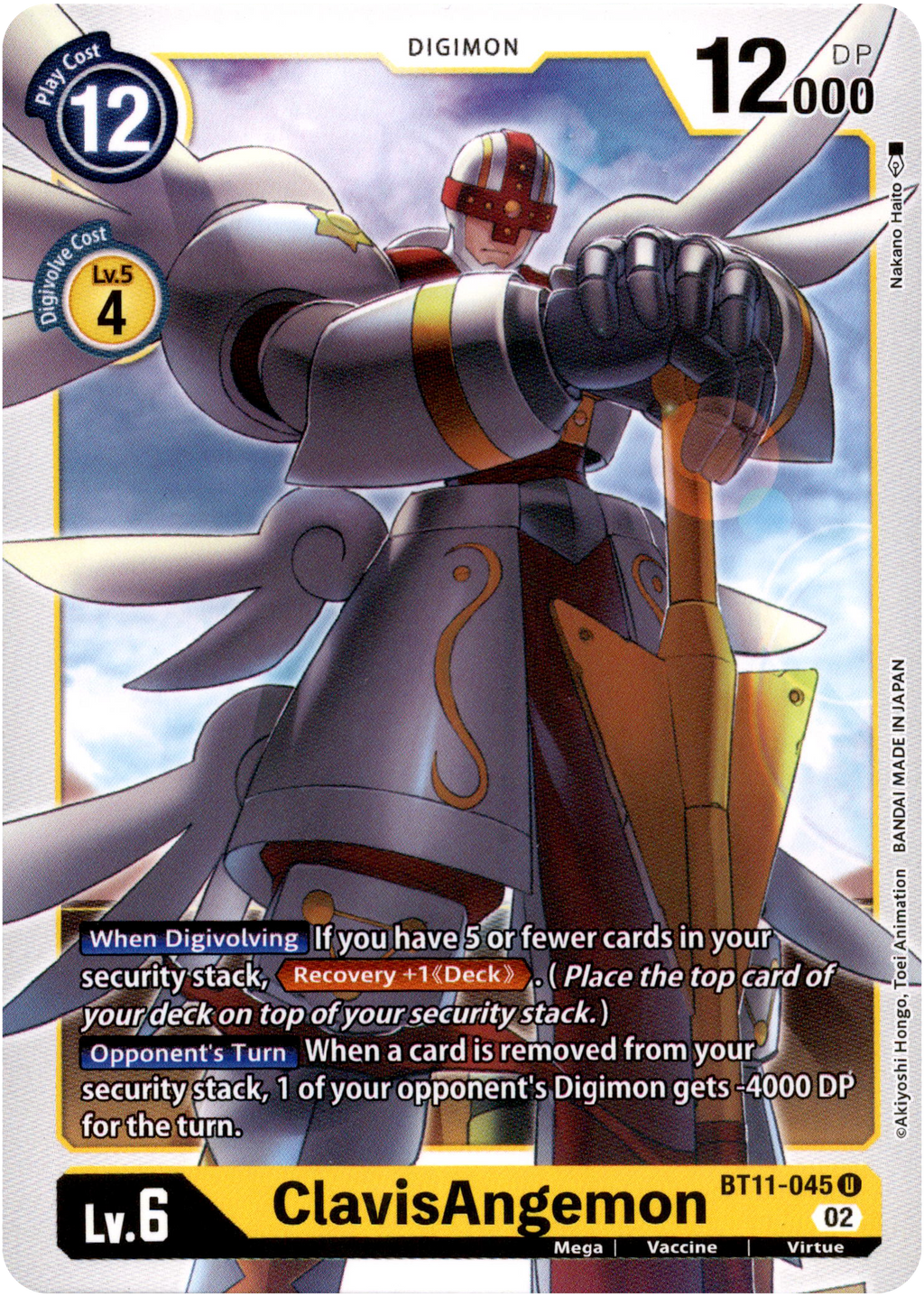 ClavisAngemon - BT11-045 U