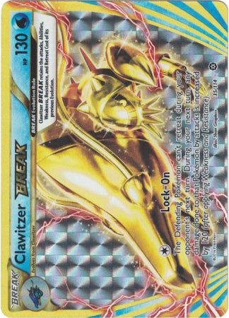 Clawitzer BREAK - 35/114 - Steam Siege - Holo - Card Cavern