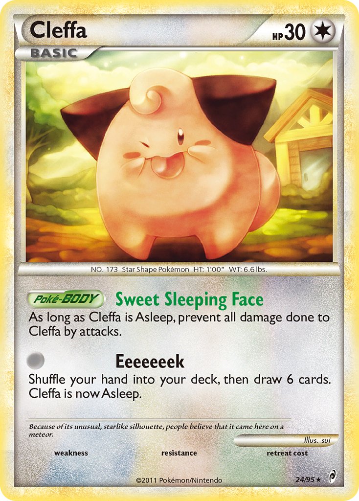 Cleffa - 24/95 - Call of Legends - Card Cavern