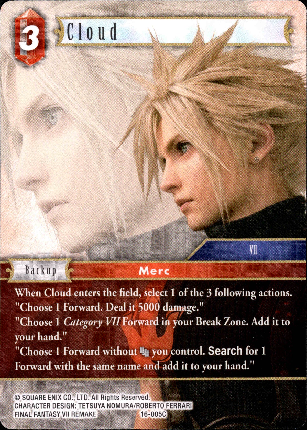 Cloud - 16-005C - Emissaries of Light - Card Cavern