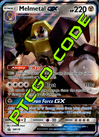 melmetal pokemon card value Melmetal GX SM178 PTCGO Code – Card Cavern Trading Cards, LLC