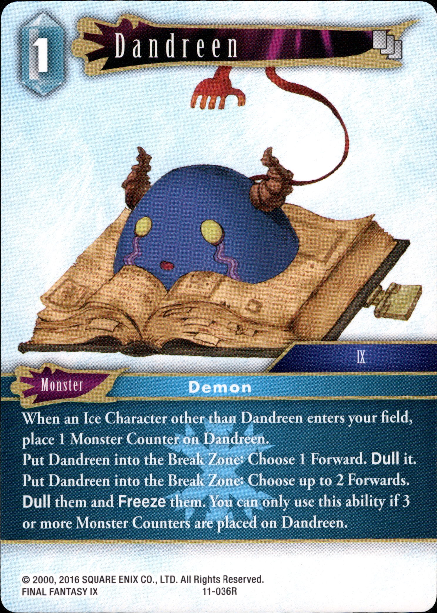 Dandreen - 11-036R - Opus XI - Card Cavern