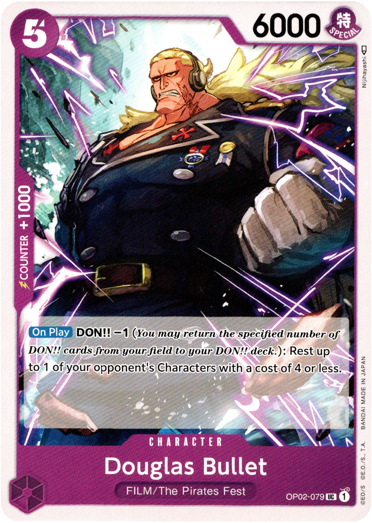 Douglas Bullet - OP02-079 - Paramount War - Card Cavern