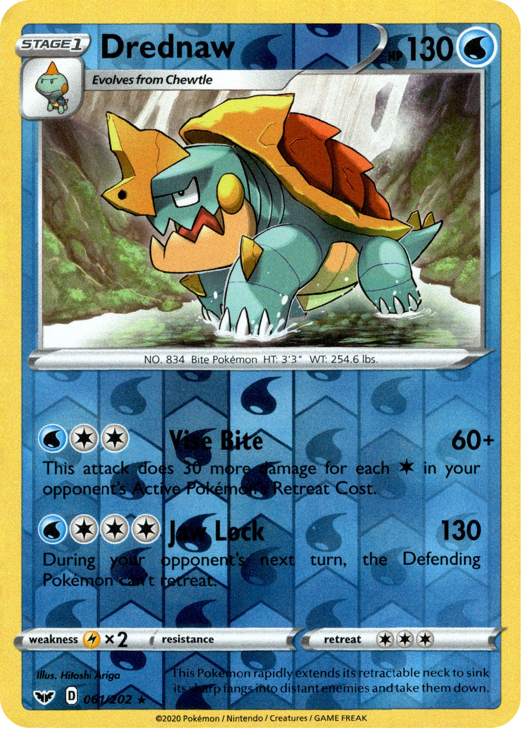 drednaw pokemon card value Amazon.com: Pokemon - Drednaw VMAX - 015/073 main image 1