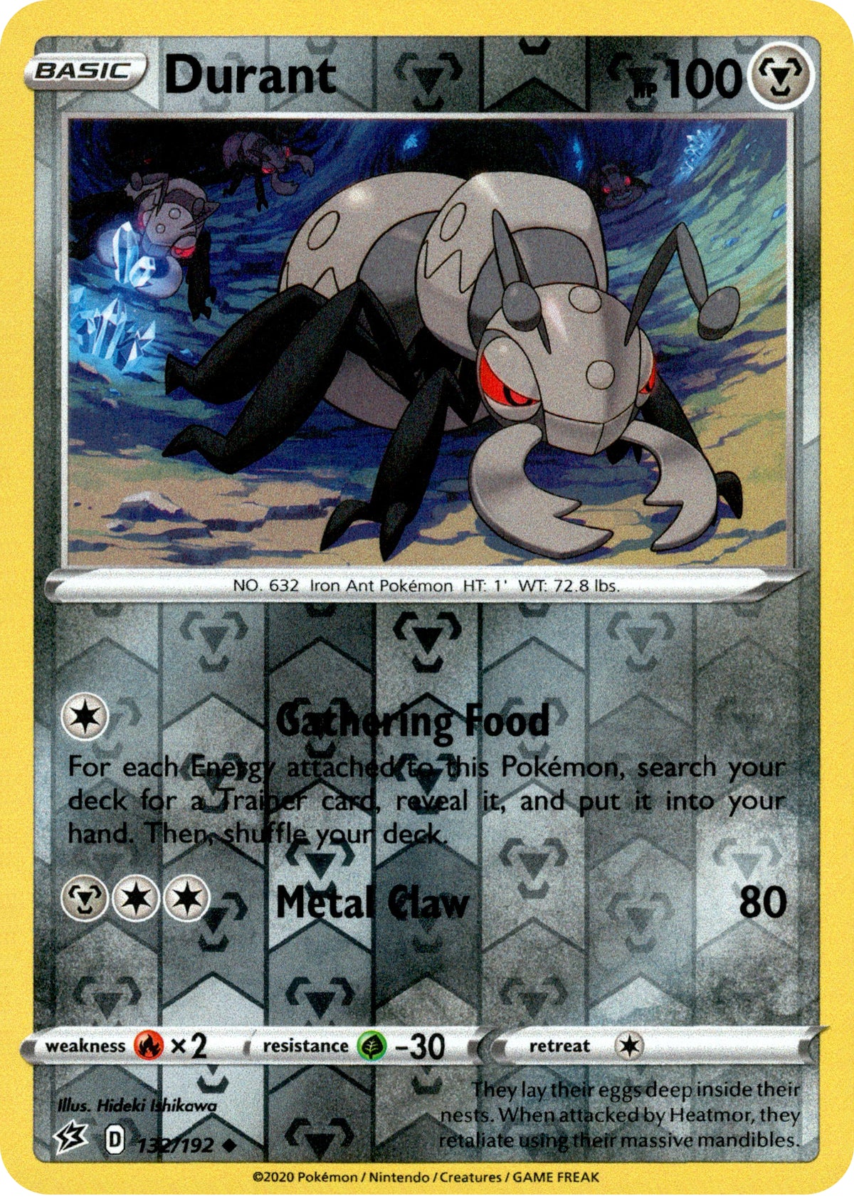 Durant - 132/192 - Rebel Clash - Reverse Holo - Card Cavern