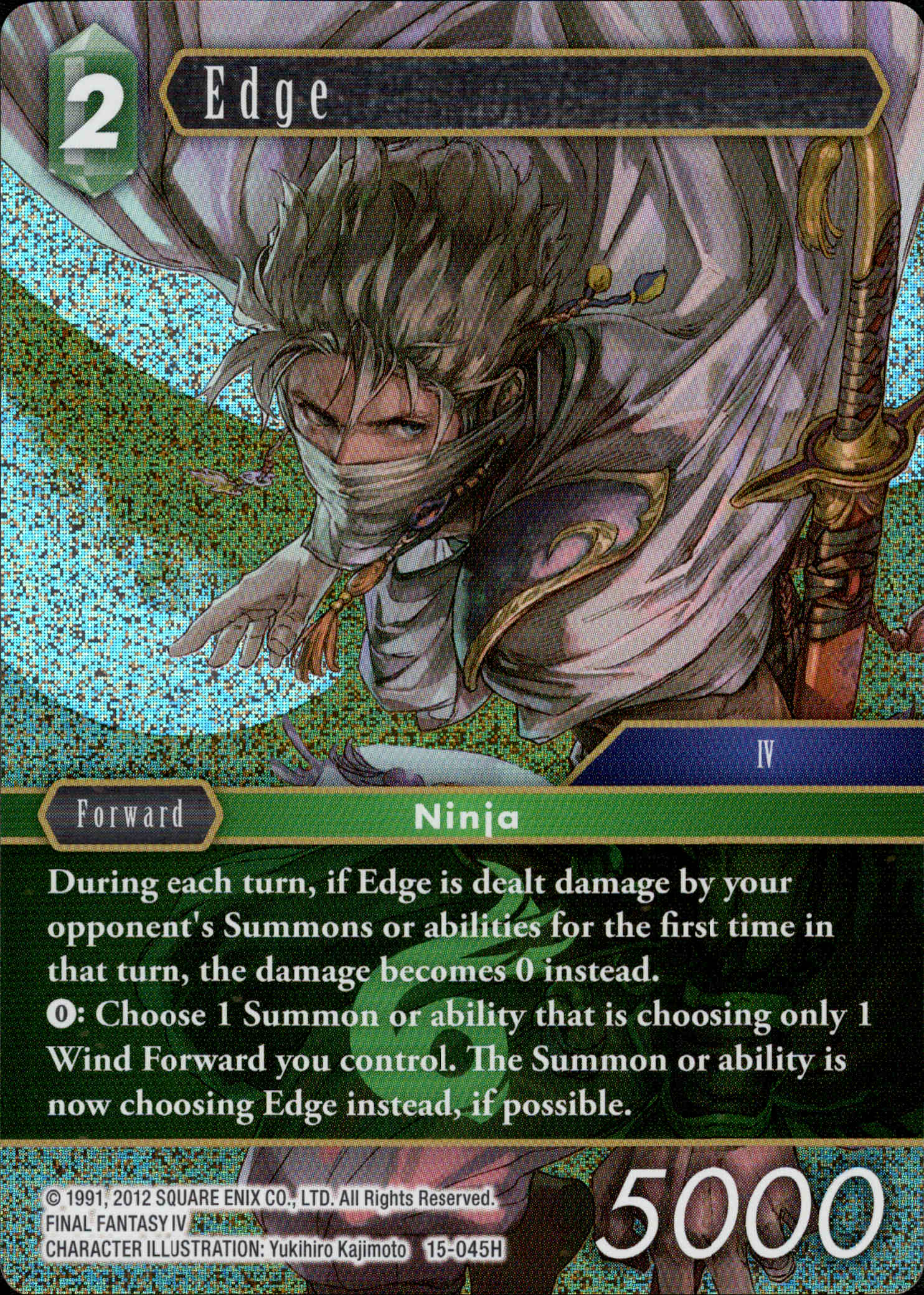 Edge - 15-045H - Crystal Dominion - Foil - Card Cavern