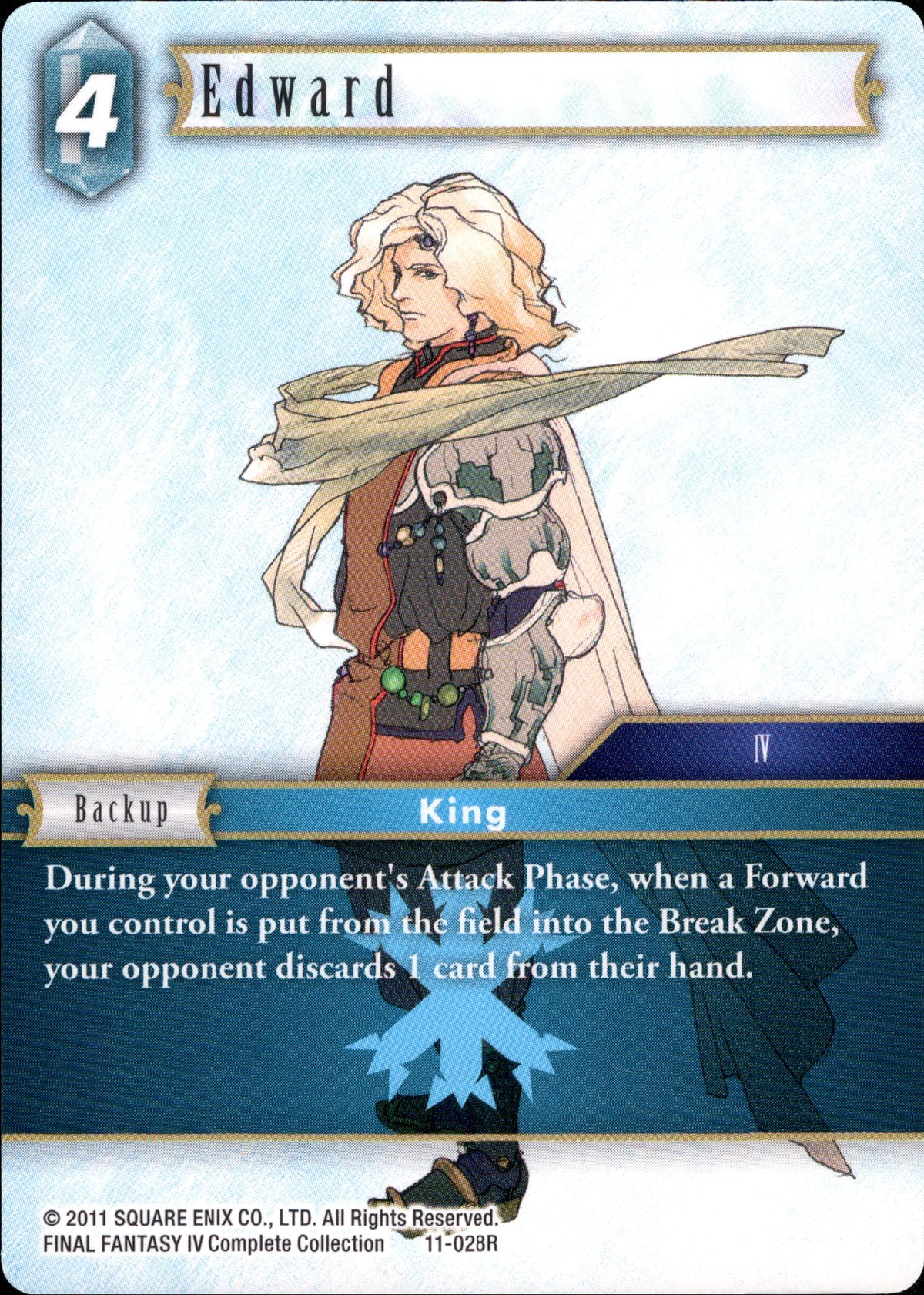 Edward - 11-028R - Opus XI - Card Cavern