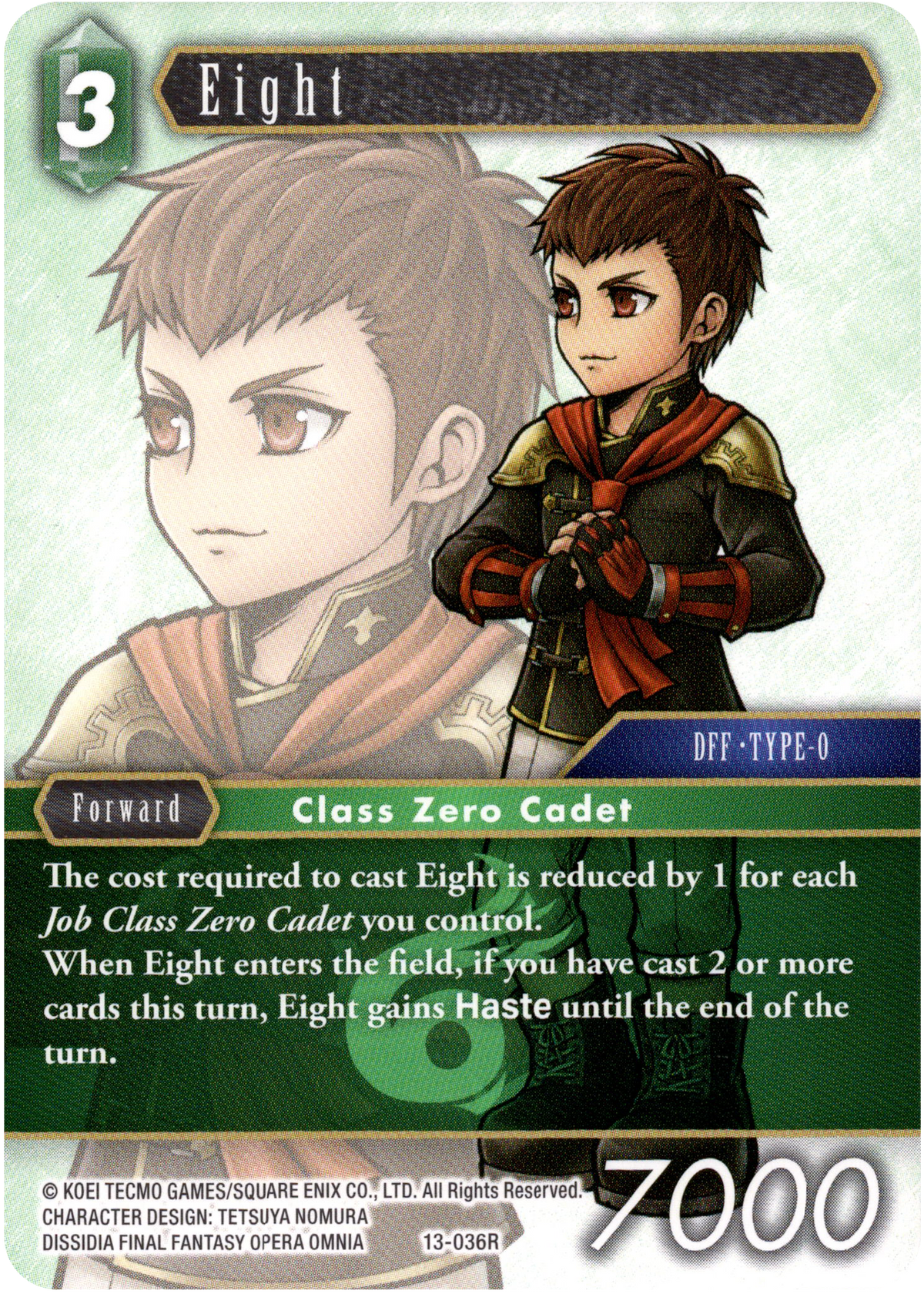 Eight - 13-036R - Opus XIII - Card Cavern