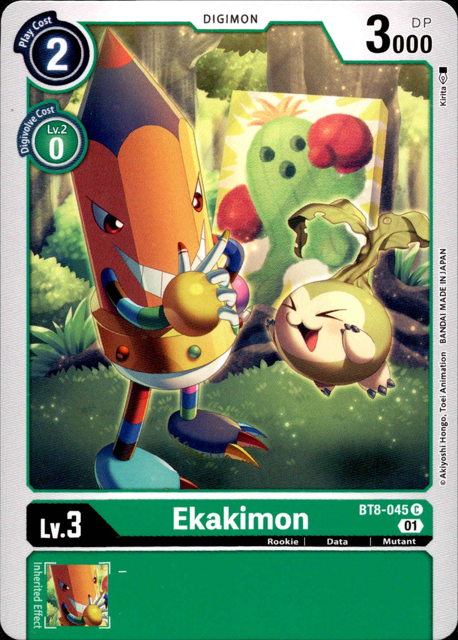 Ekakimon - BT8-045 C - New Awakening - Card Cavern