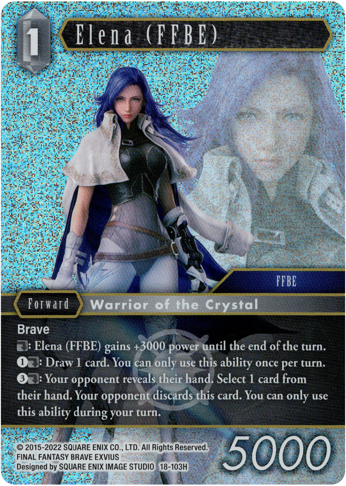 Elena (FFBE) - 18-103H - Resurgence of Power - Foil - Card Cavern
