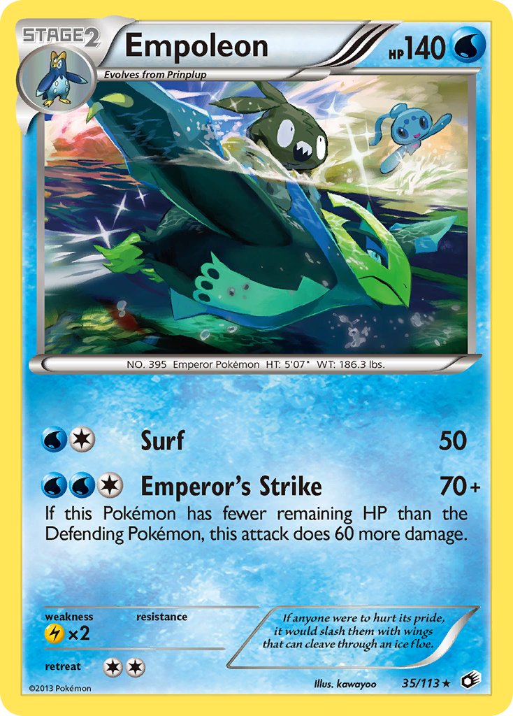 Empoleon - 35/113 - Legendary Treasures - Card Cavern