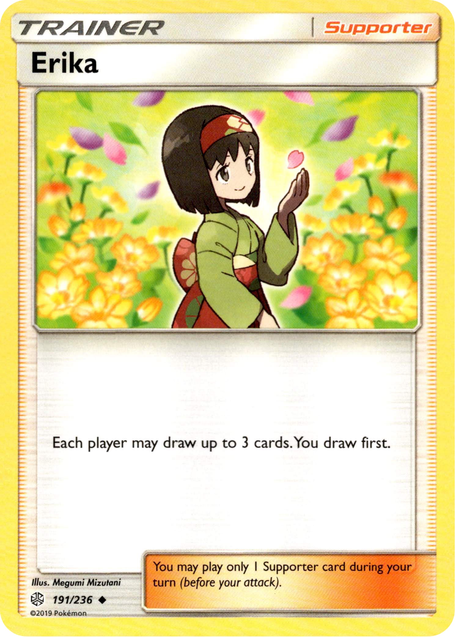 Erika - 191/236 - Cosmic Eclipse - Card Cavern