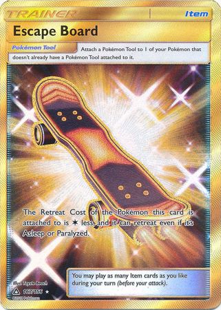 Escape Board Secret Rare - 167/156 - Ultra Prism - Holo - Card Cavern