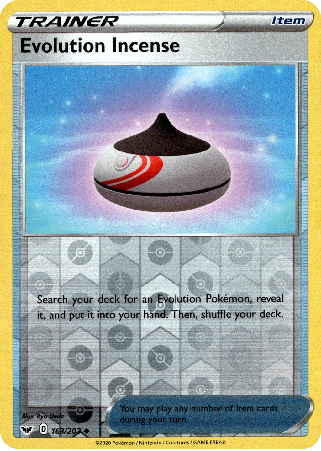 Evolution Incense - 163/202 - Sword & Shield