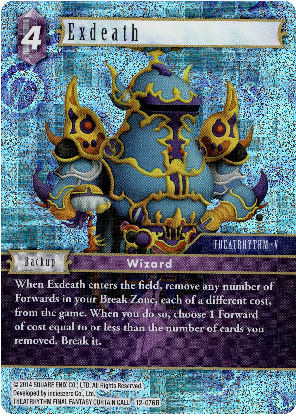 Exdeath - 12-076R - Opus XII - Foil - Card Cavern