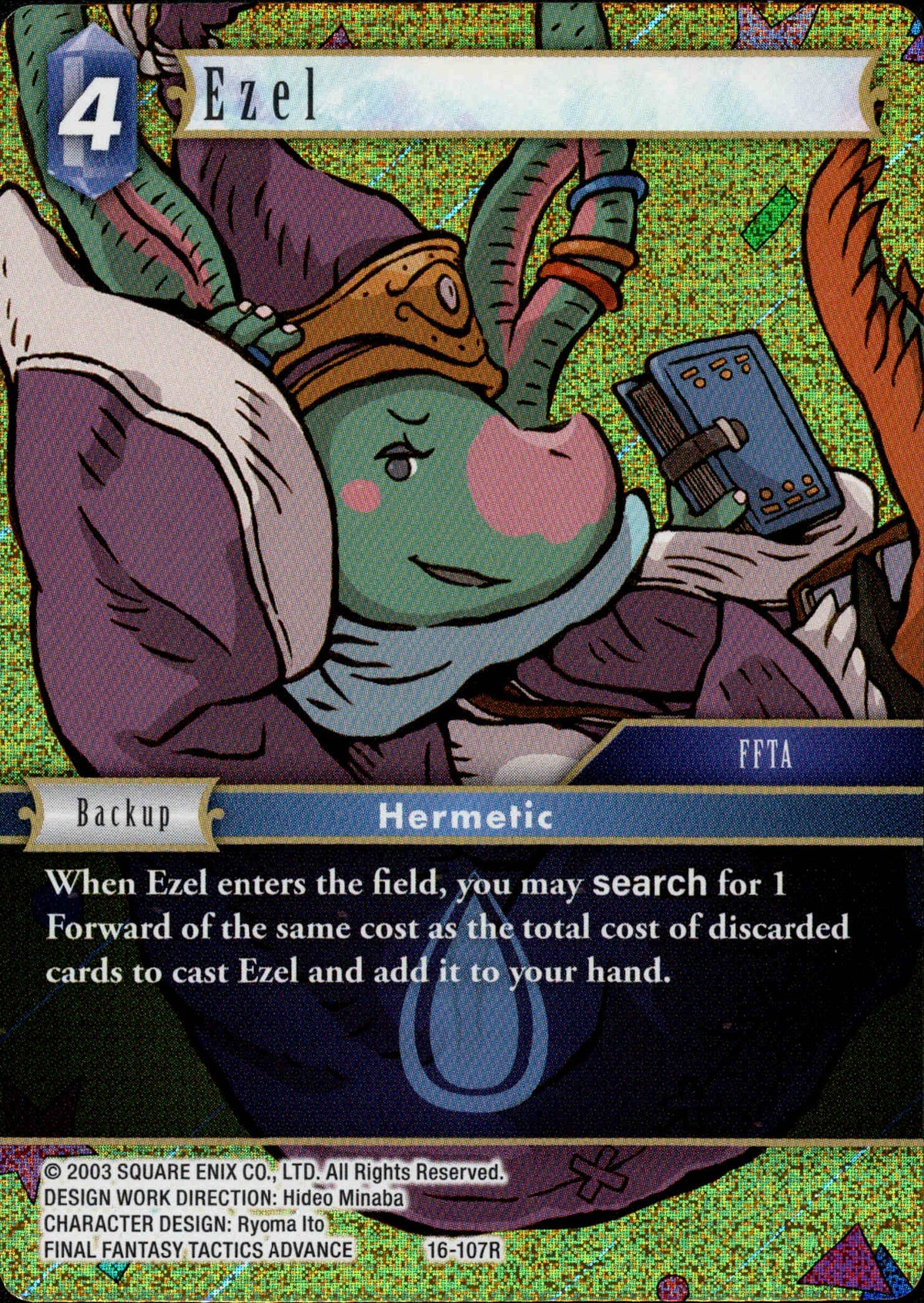 Ezel - 16-107R - Emissaries of Light - Foil - Card Cavern