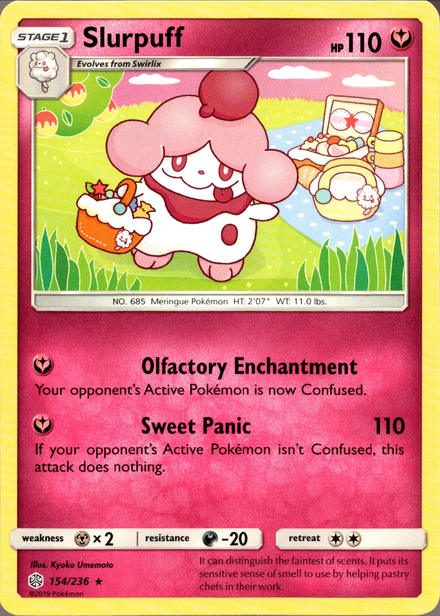Slurpuff - 154/236 - Cosmic Eclipse - Card Cavern