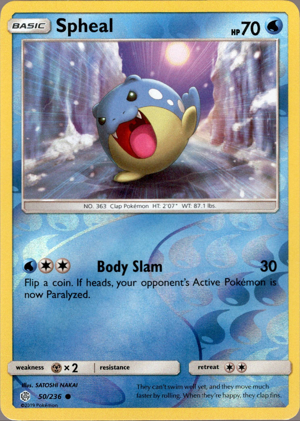 spheal pokemon cards Spheal - 50/236 - Cosmic Eclipse