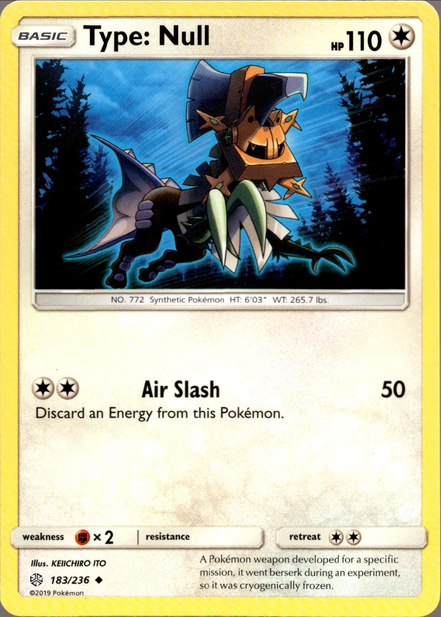 Type: Null - 183/236 - Cosmic Eclipse - Card Cavern