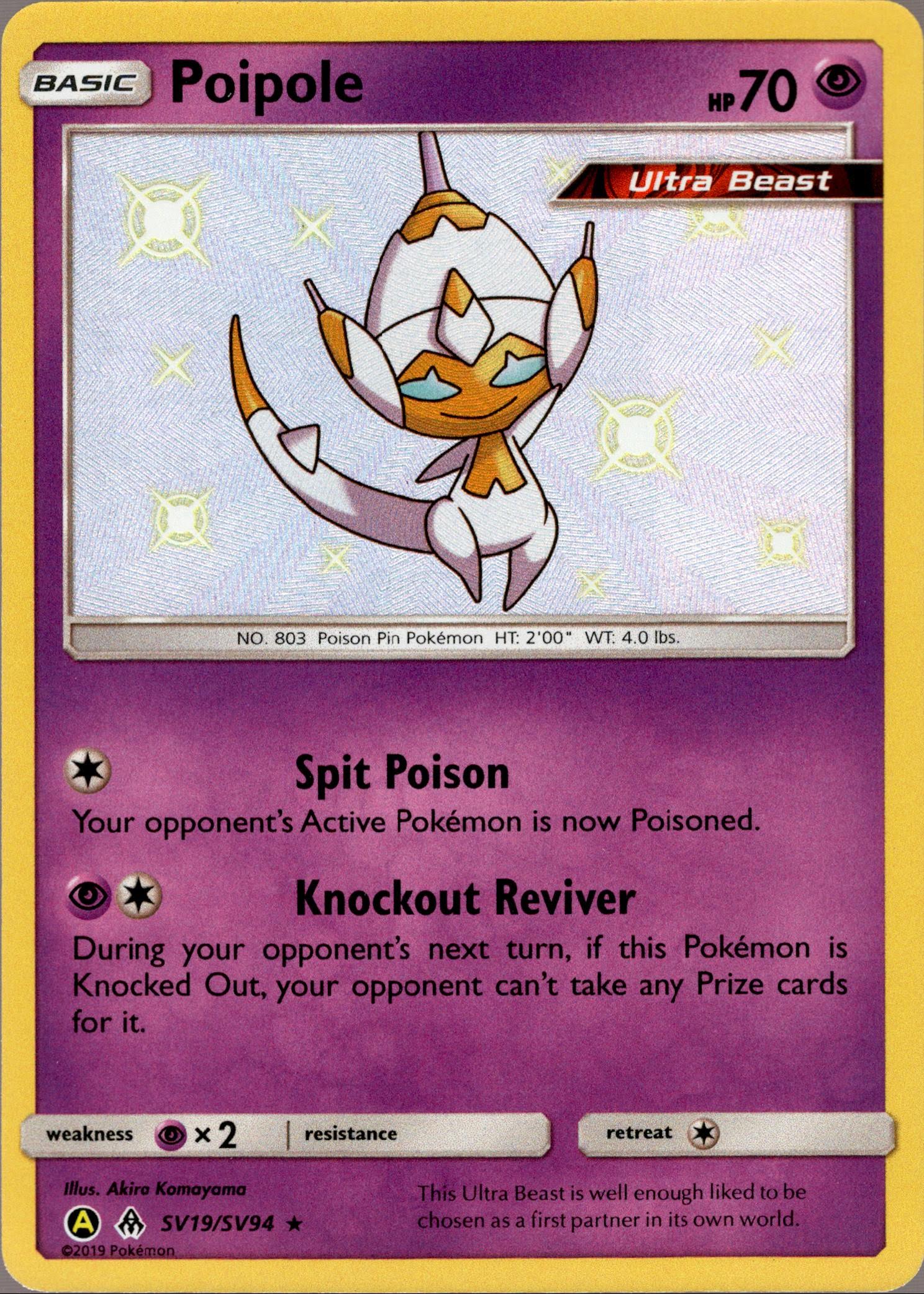 Poipole - SV19/SV94 - Hidden Fates - Card Cavern