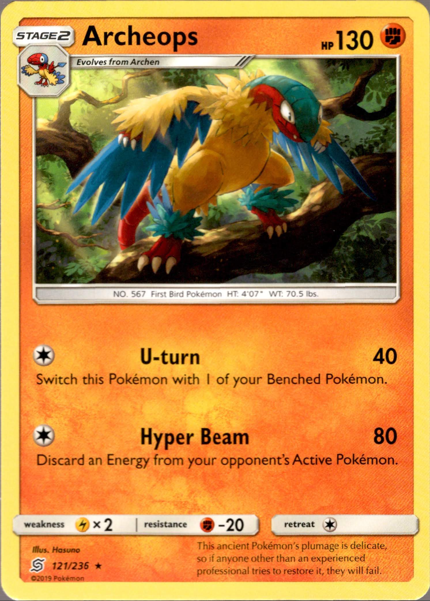 Archeops - 121/236 - Unified Minds - Card Cavern