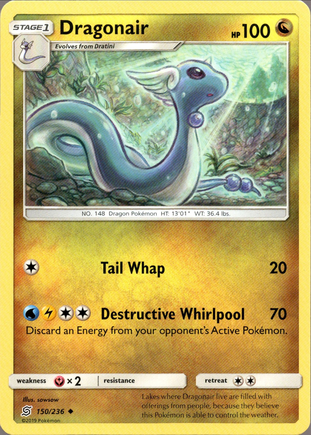 dragonair pokemon cards Dragonair - 150/236