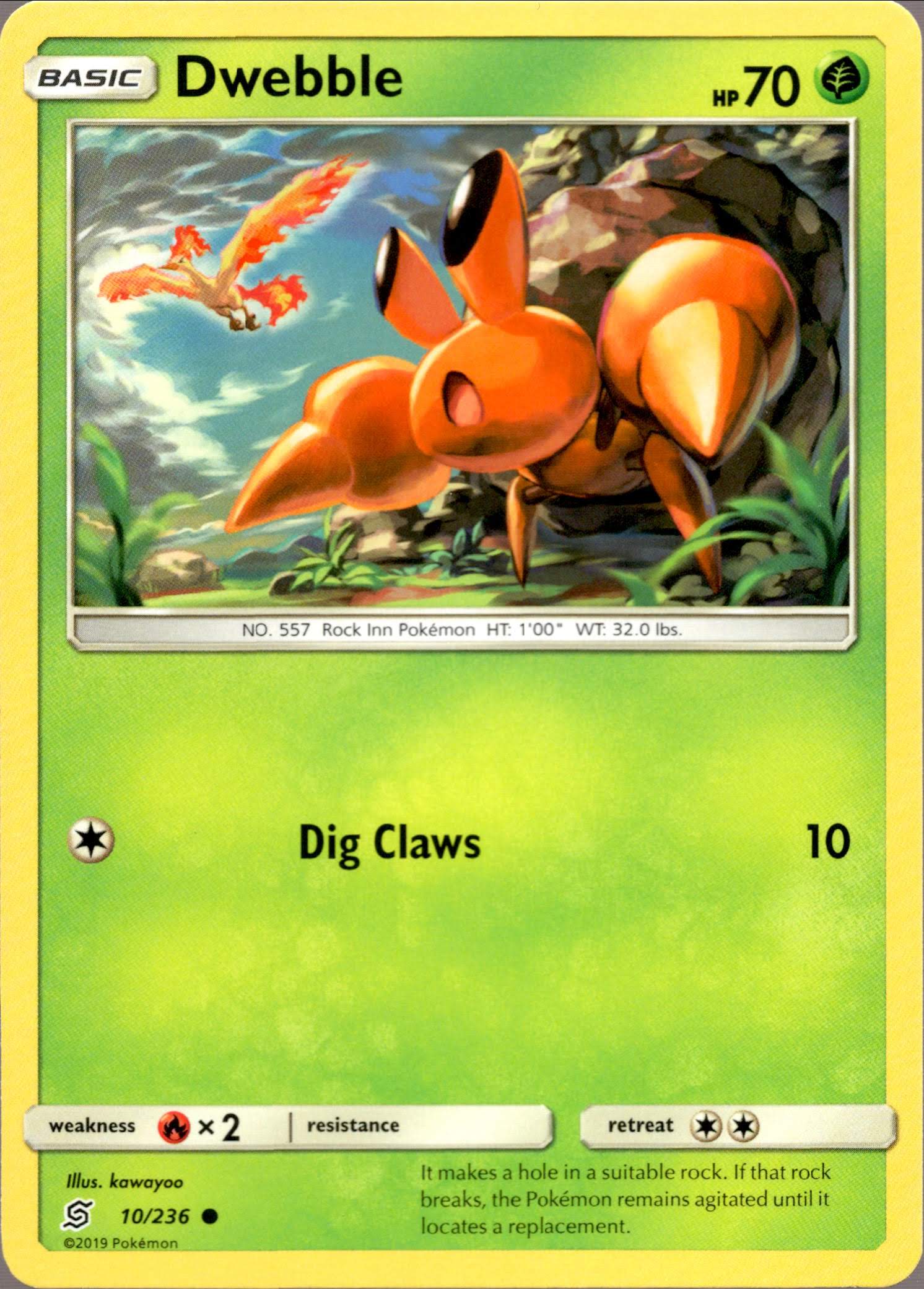 Dwebble - 10/236 - Unified Minds - Card Cavern
