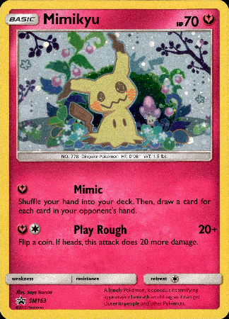 Mimikyu - SM163 - Sun & Moon Promo - Card Cavern