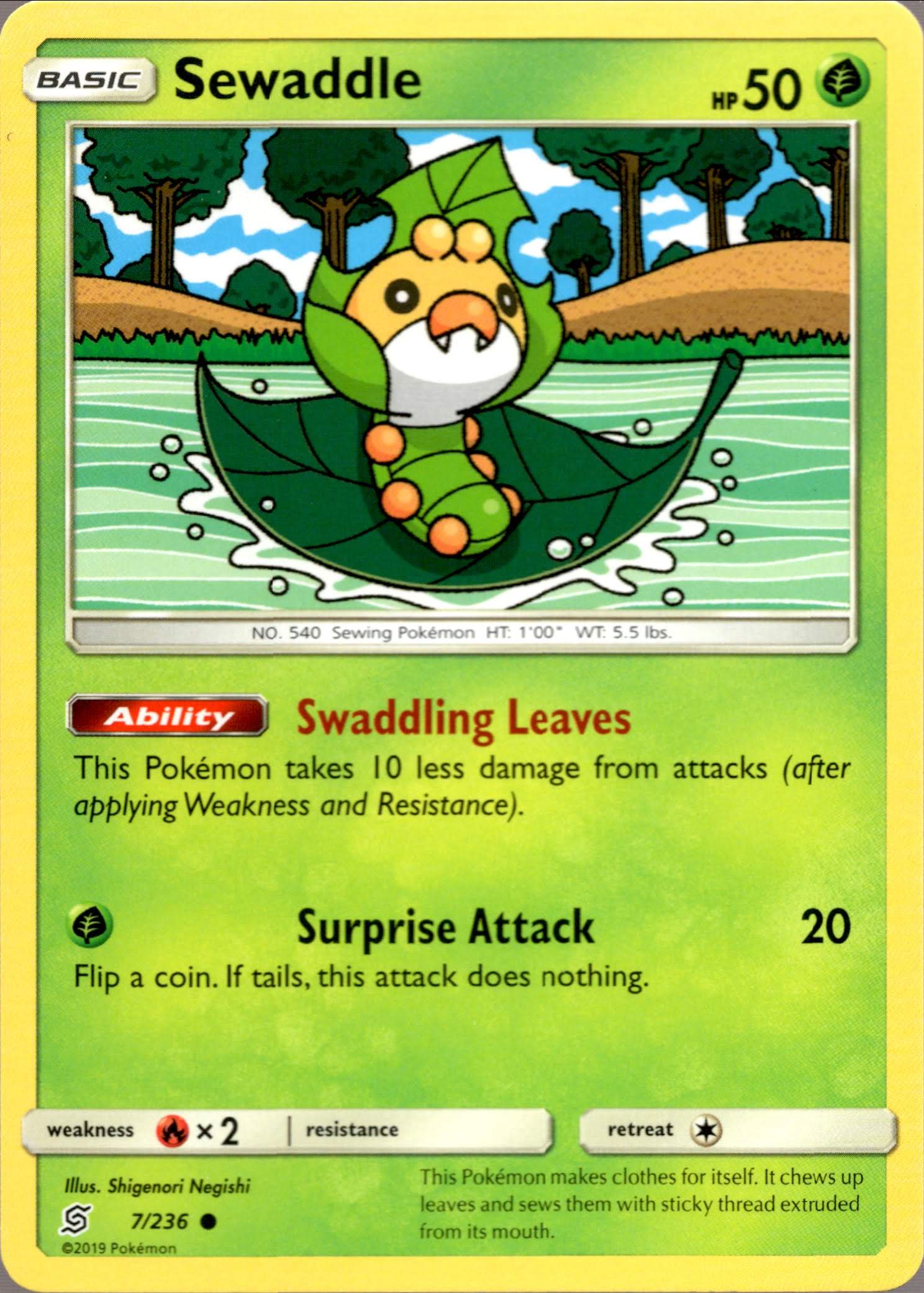 Sewaddle - 7/236 - Unified Minds - Card Cavern
