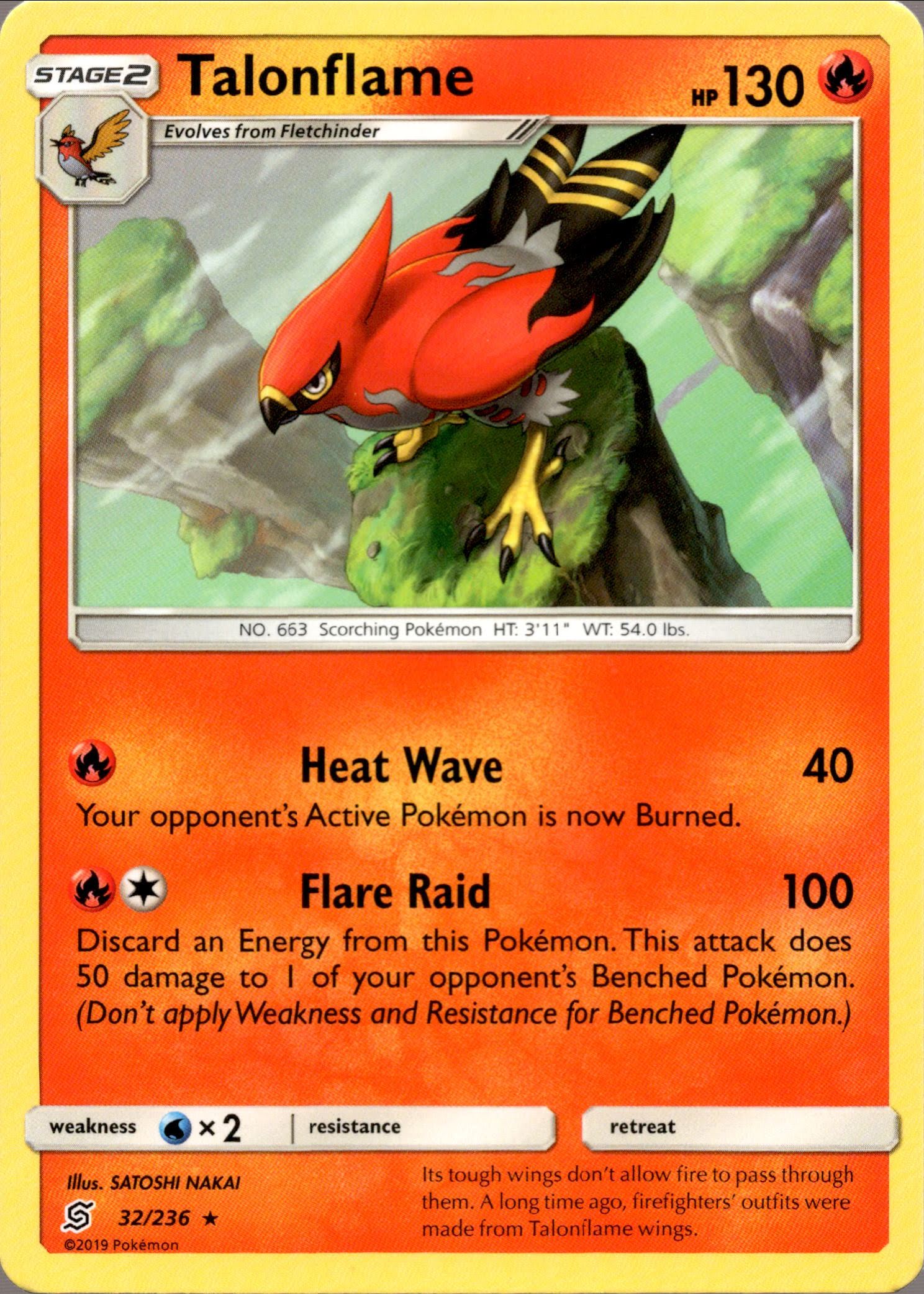 Talonflame - 32/236 - Unified Minds - Card Cavern