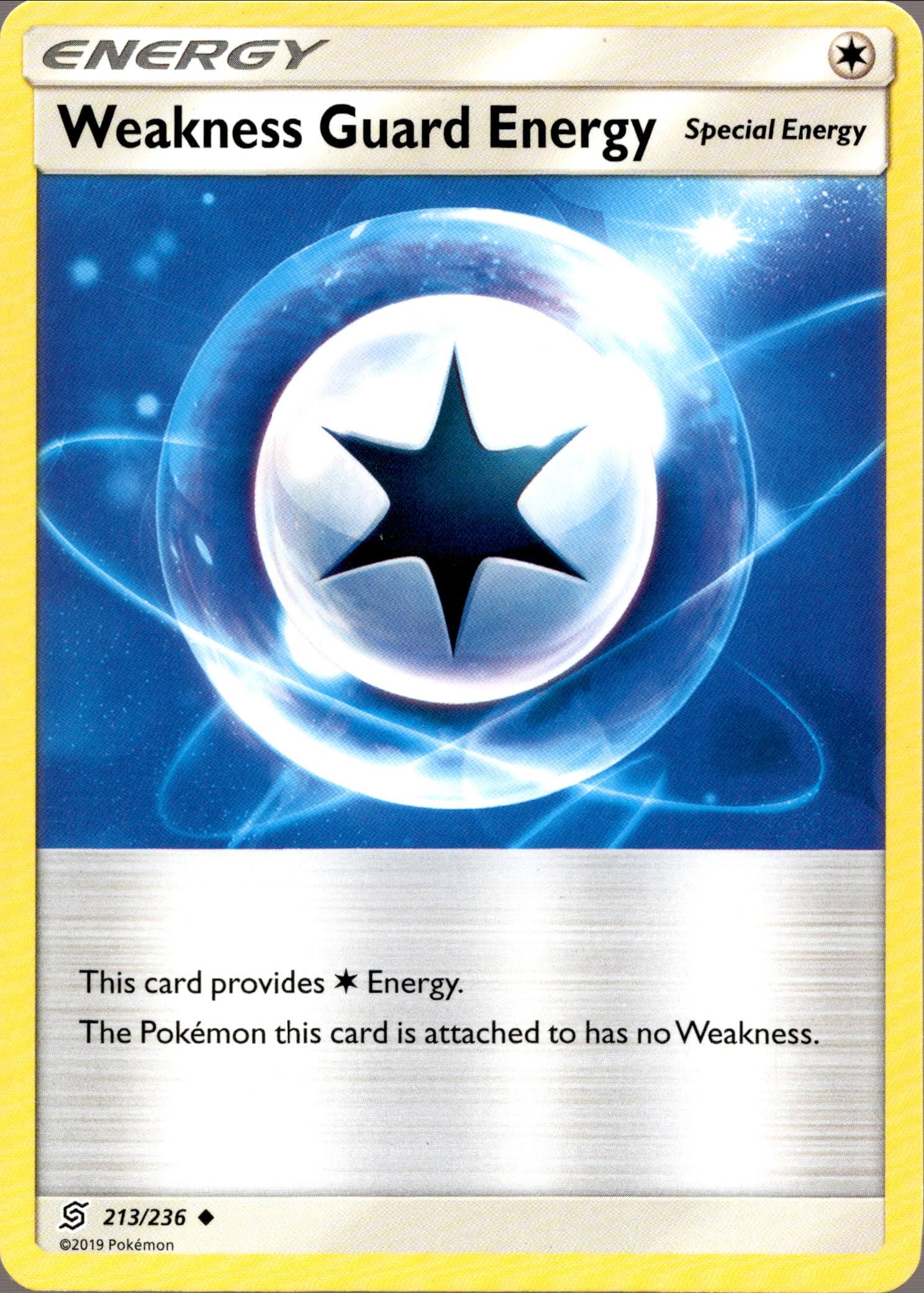 Weakness Guard Energy - 213/236 - Unified Minds - Card Cavern