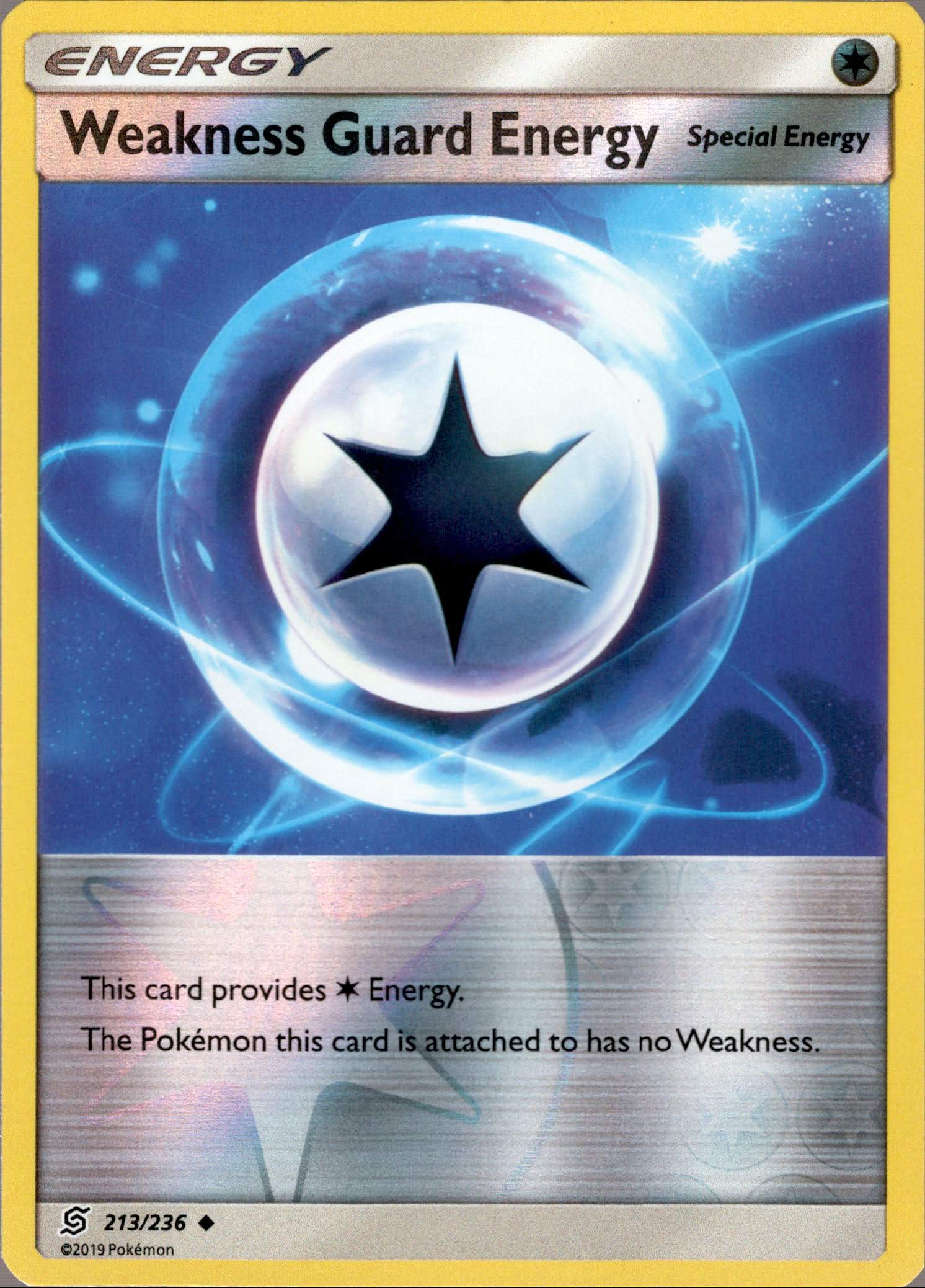 Weakness Guard Energy - 213/236 - Unified Minds - Reverse Holo - Card Cavern