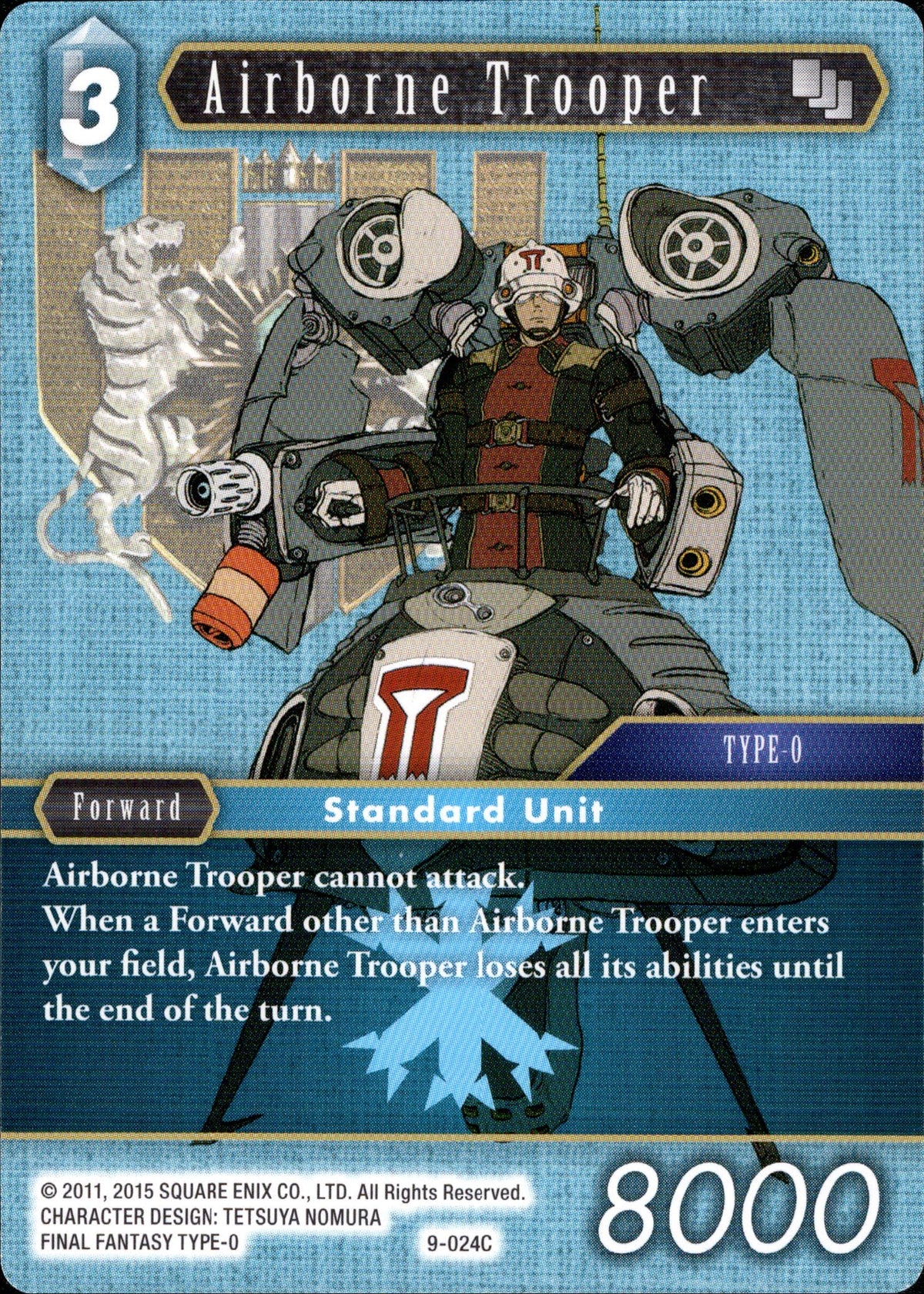 Airborne Trooper - 9-024C - Opus IX - Card Cavern