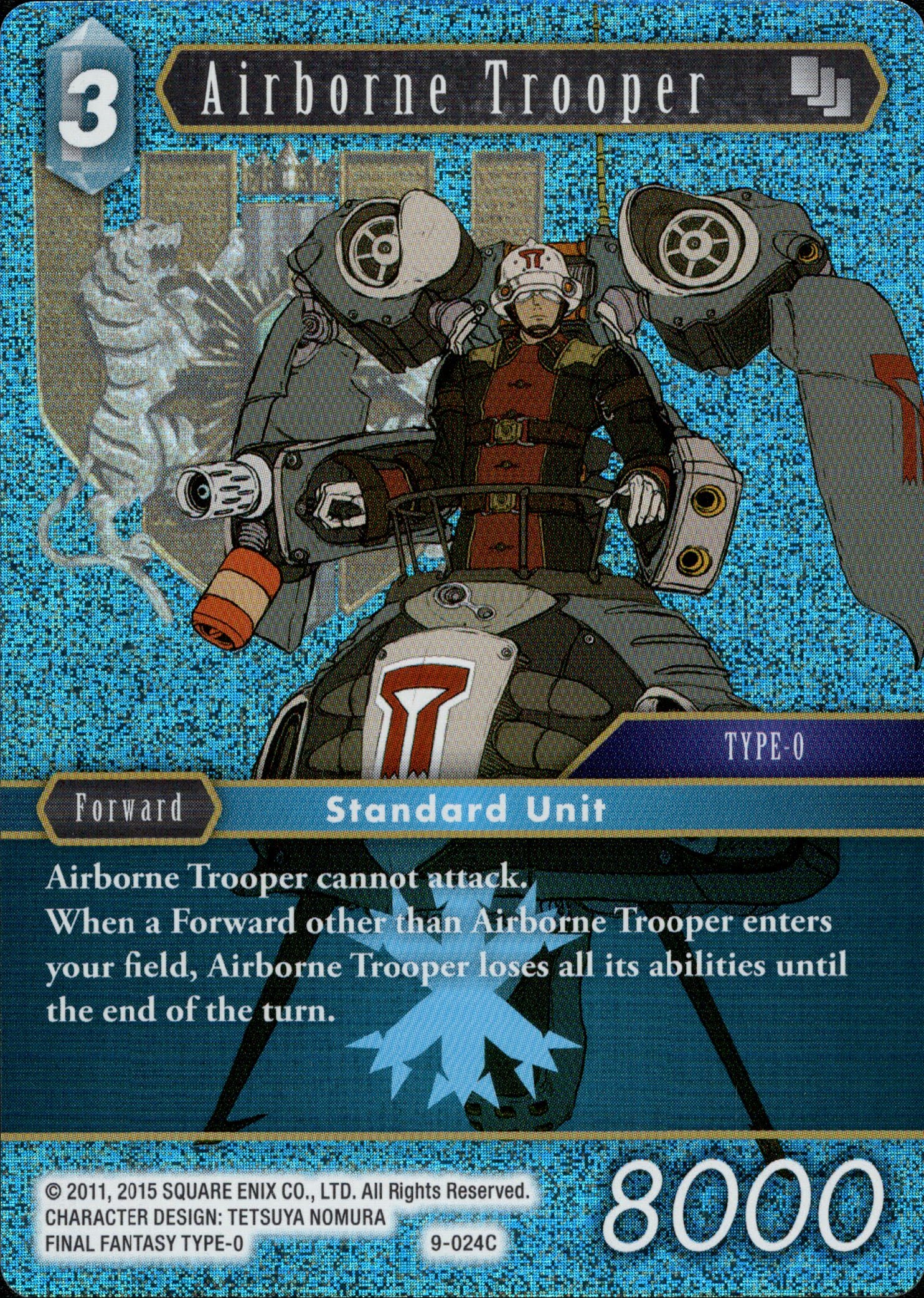 Airborne Trooper - 9-024C - Opus IX - Foil - Card Cavern