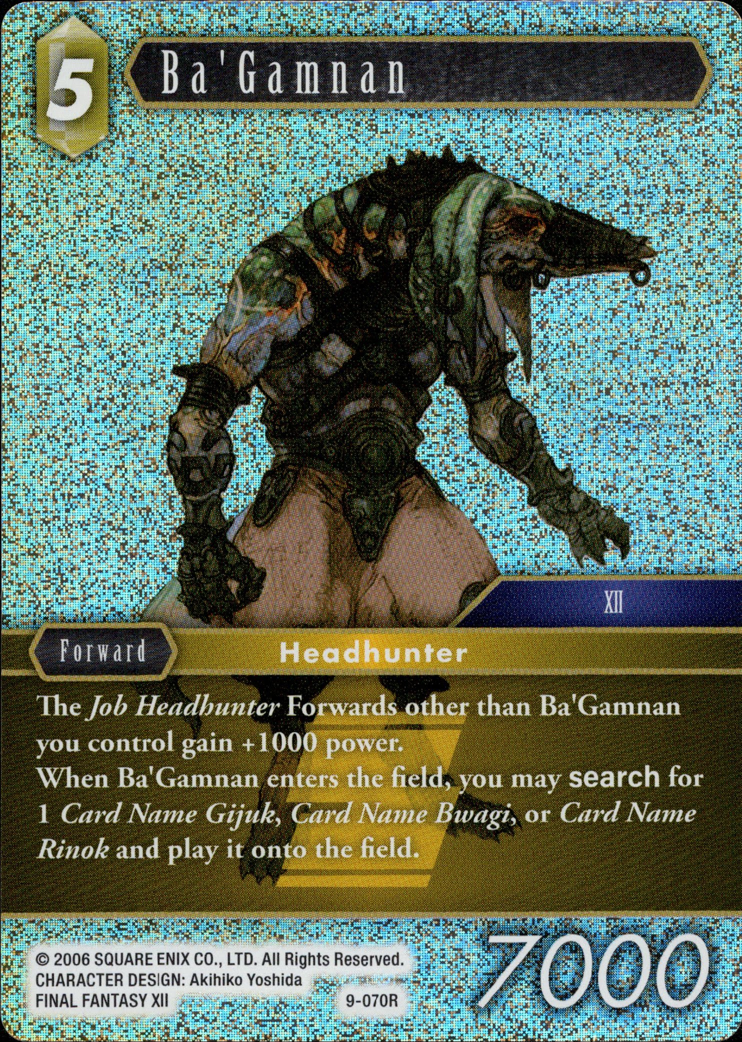 Ba'Gamnan - 9-070R - Opus IX - Foil - Card Cavern