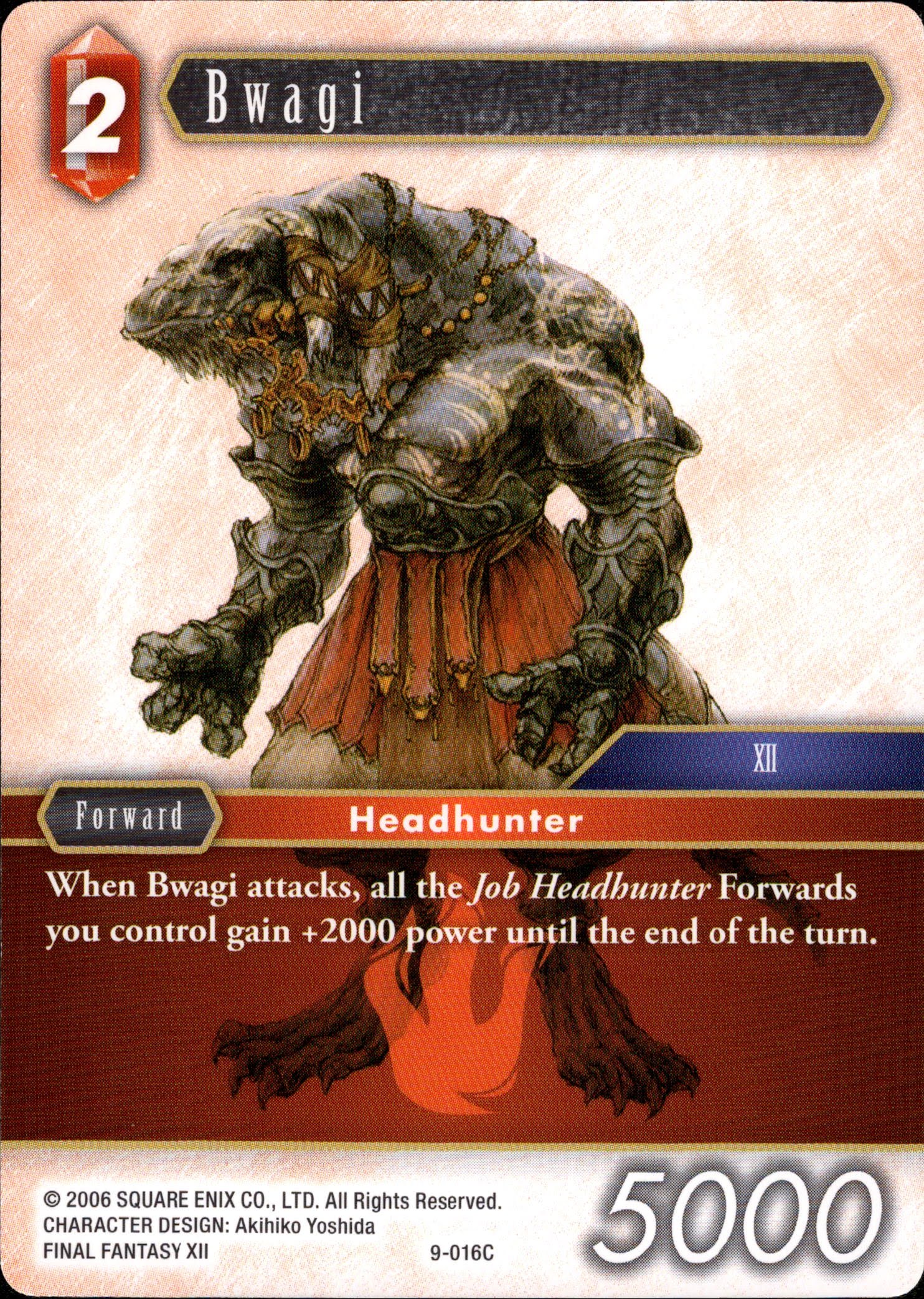 Bwagi - 9-016C - Opus IX - Card Cavern