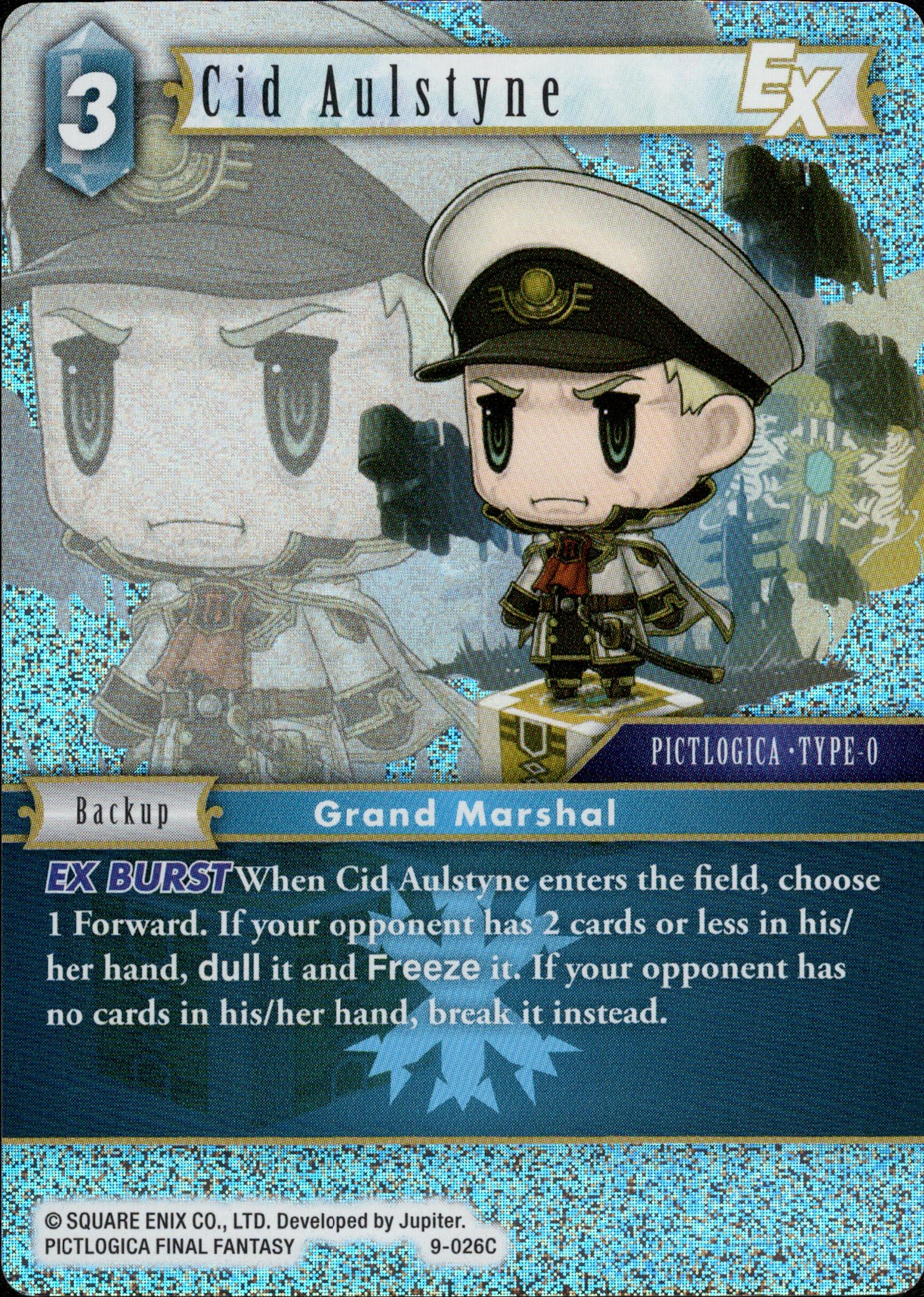 Cid Aulstyne - 9-026C - Opus IX - Foil - Card Cavern