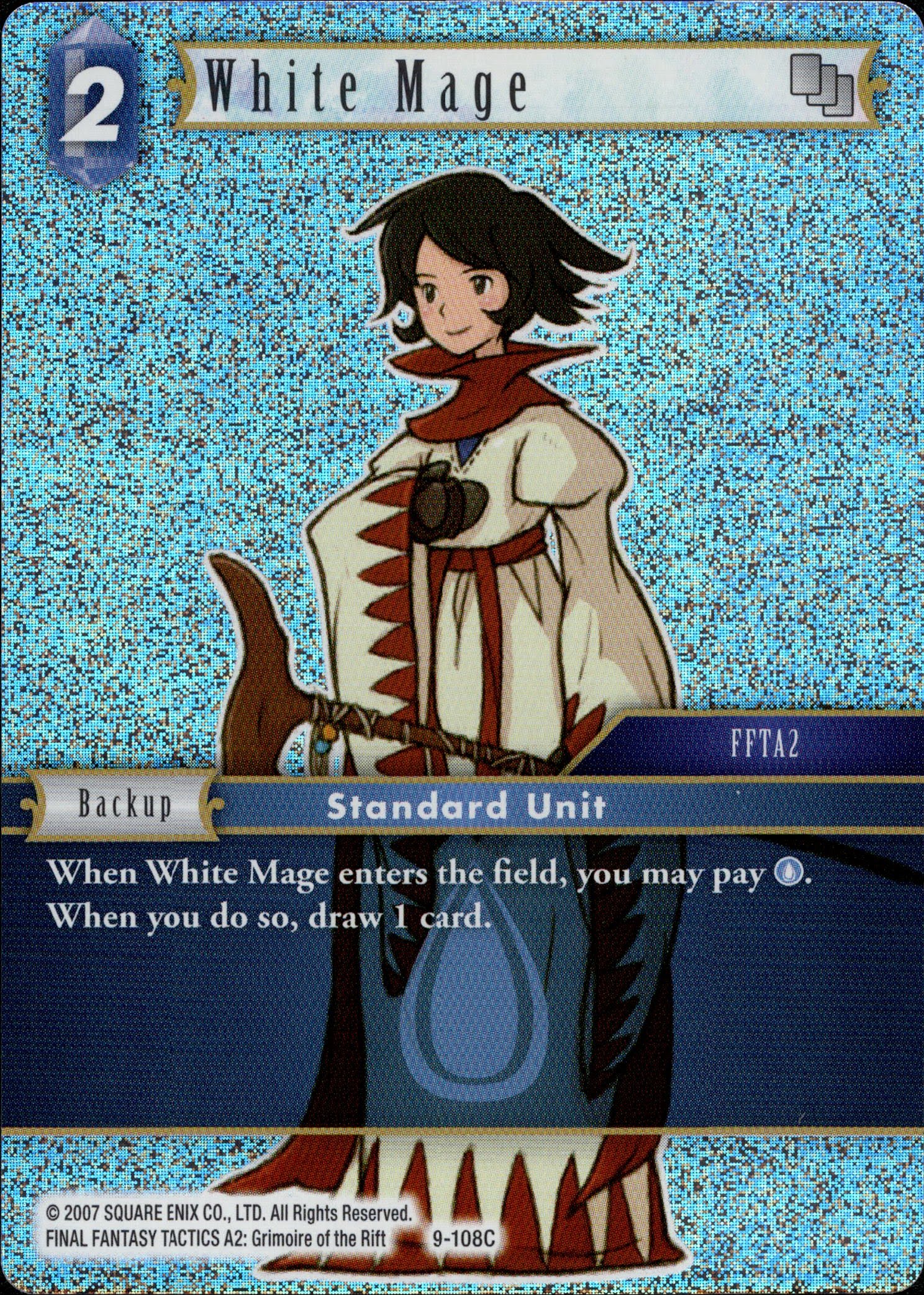 White Mage - 9-108C - Opus IX - Foil - Card Cavern