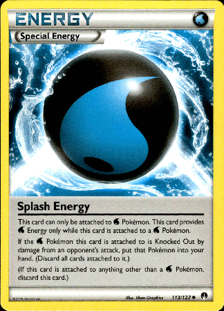 Splash Energy - 113/122 - BREAKpoint - Card Cavern