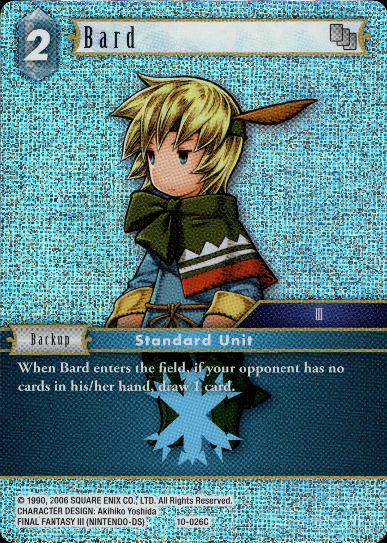 Bard (Ingus) - 10-026C - Opus X - Foil - Card Cavern