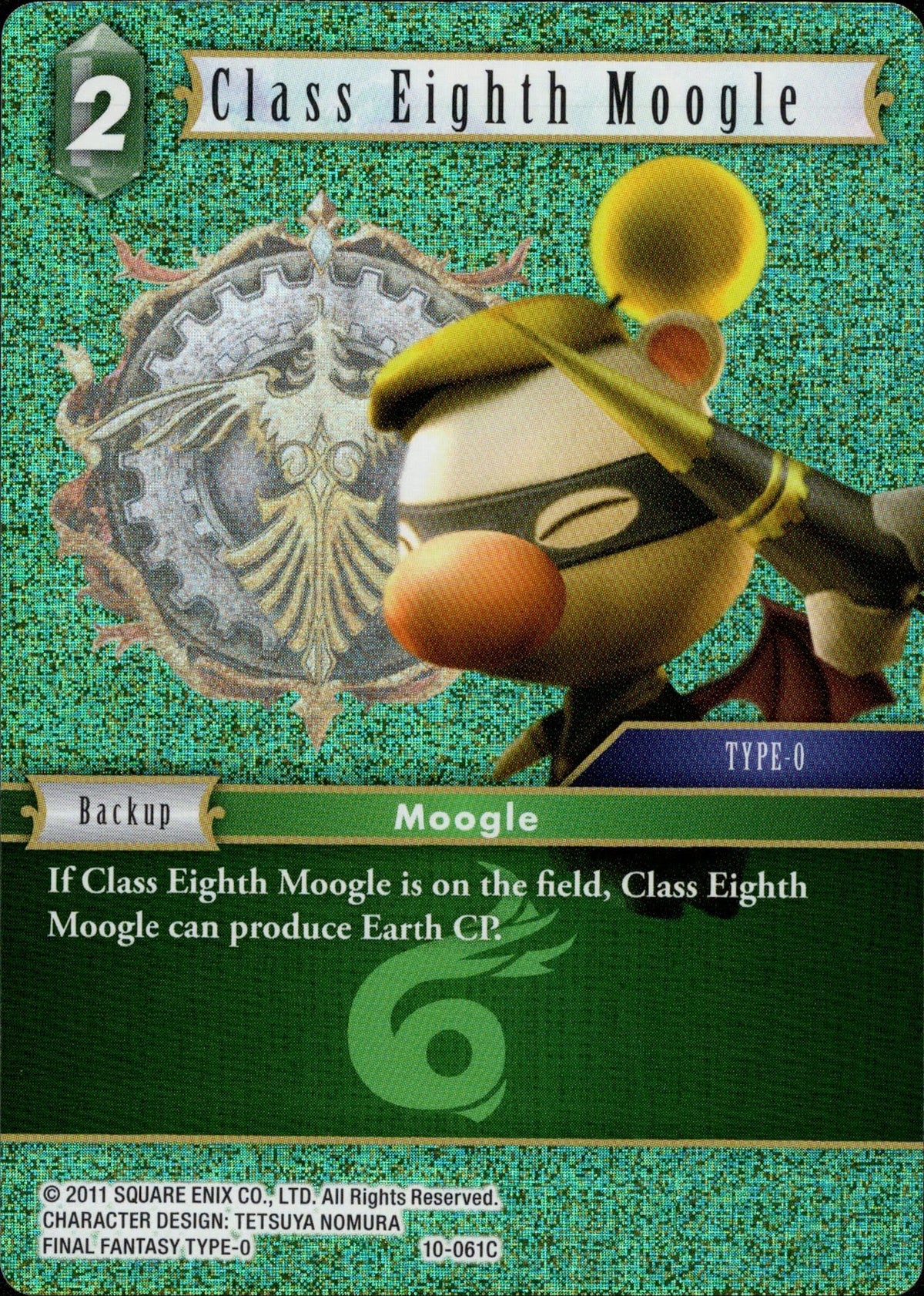 Class Eighth Moogle - 10-061C - Opus X - Foil - Card Cavern