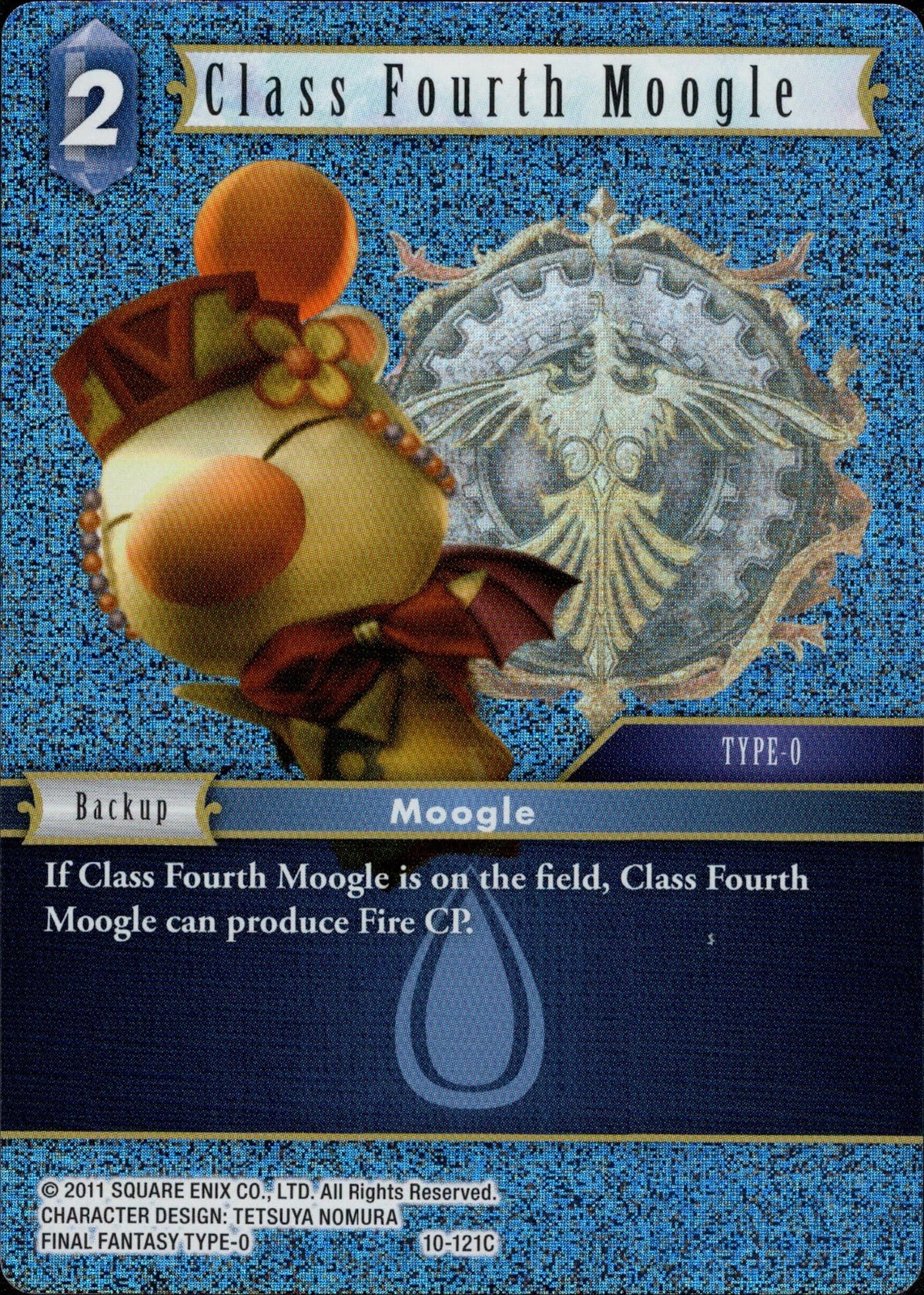 Class Fourth Moogle - 10-121C - Opus X - Foil - Card Cavern