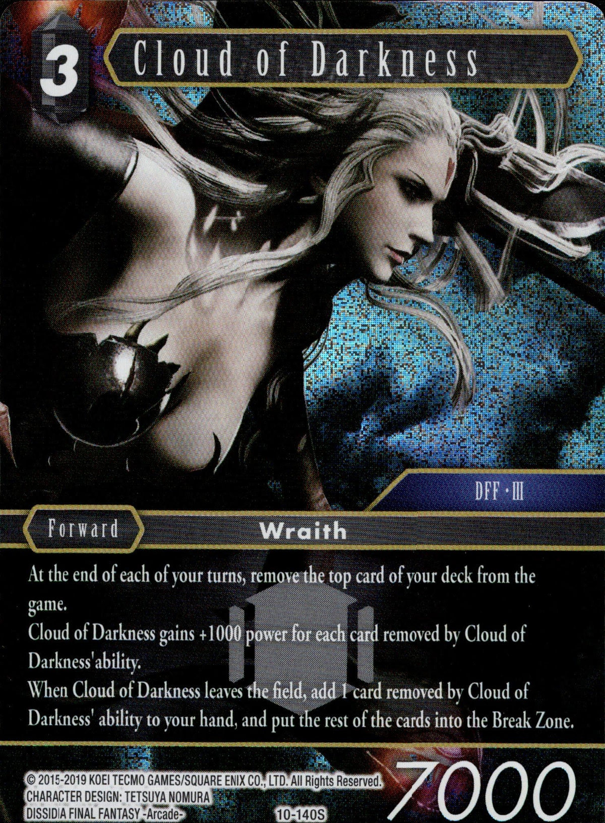 Cloud of Darkness - 10-140S - Opus X - Foil - Card Cavern